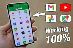 Here's a new trick to run Google apps on Huawei phones