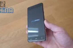 Homtom HT5 unboxing video