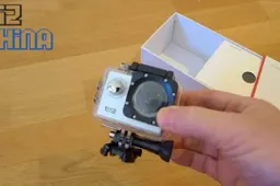 Elephone Explorer 4K action camera unboxing