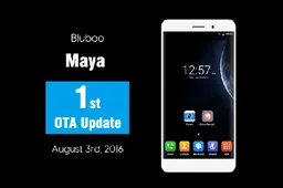 First Bluboo Maya OTA update is out