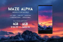 4GB and 6GB version of Maze Alpha on sale