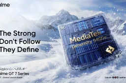 Realme GT 7 to debut with MediaTek Dimensity 9400e on May 27