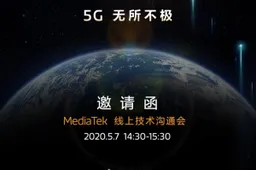 MediaTek may launch a new affordable 5G SoC on May 7
