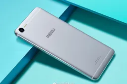 Meizu E2 press image leaked: LED flash integrated on the antenna line