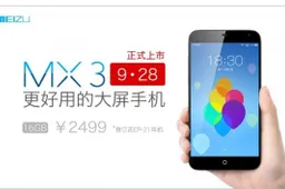 Meizu MX3 will be available across China on 28th September!
