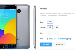 Meizu MX4 Pro officially on sale Internationally today