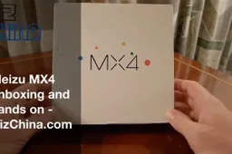 Video: Meizu MX4 unboxing and hands on English