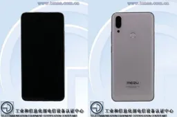 Meizu Note 9 images revealed through TENAA listing