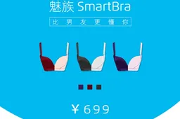 Meizu's 1st April prank is a smart bra.....