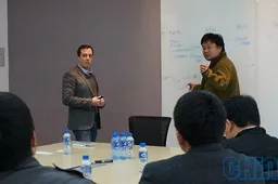 Canonical VP, Cristian Parrino visits Meizu