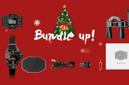 MGCOOL throwing in some freebies with their 360 cam