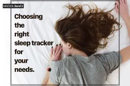 Do you want to sleep better? The MGCOOL Band 3 might help you with that!