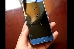 Oleophobic (anti-fingerprint) layer test on the Xiaomi Mi 6