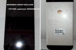 Micromax Canvas Gold A300 leaked in new images