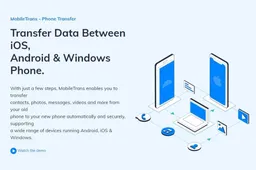 MobileTrans Phone Transfer makes platform switch easy