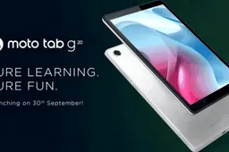 Motorola Moto Tab G70 Spotted on BIS Certification Site, Launch Seemingly Imminent