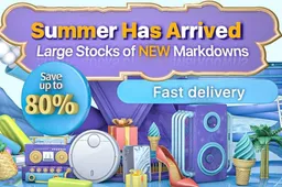 Summer has arrived on DHGate with discounts up to 80%