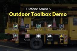 Outdoor toolbox introduction for rugged Ulefone Armor 6