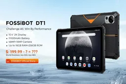 FOSSiBOT DT1 Rugged Tablet Unboxing: 10.4”2K Display with 48MP Camera