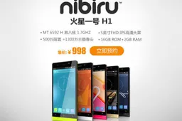 K Touch Nibiru Mars One H1 becomes the world’s cheapest octacore, 1080 phone!