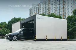 Chinese brand, NIO launched its first 3rd Gen power station in Europe