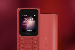 Nokia 105 4G with a classic design goes on sale today for 199 yuan ($31)