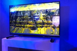 Nokia Smart TV real images with long JBL speakers exposed