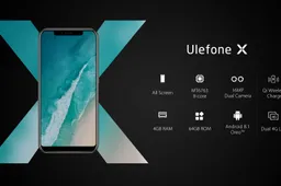 Notched Ulefone X is coming by the end of June