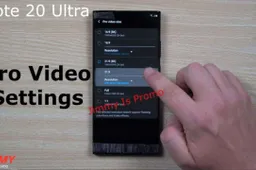 Leaked Galaxy Note 20 Ultra hands-on video shows some of its features