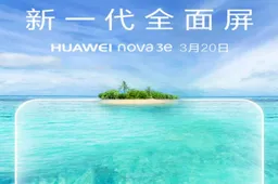 Huawei Nova 3e will be announced on March 20th