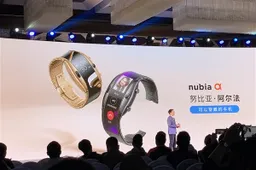 Nubia Alpha, the worlds first foldable wearable smartphone released