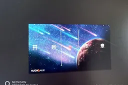 Nubia Z18 poster shows the Full Screen 3.0 experience