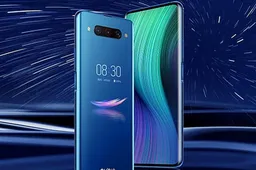 Nubia Z30 render surfaces with in-display selfie camera