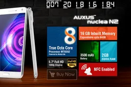 iBerry Auxus Nuclea N2 with 8 core MT6592 to release soon in India