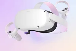 Oculus Quest 2 VR headset render appears online