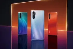 Huawei P30 leaks in marketing material poster,  short video