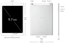 Onda V919 Android Windows tablet