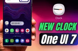 First Look: New Samsung Clock Update Hints at One UI 7 Features