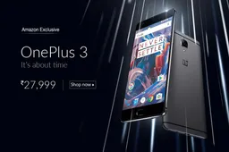 OnePlus 3 will be an Amazon exclusive in India