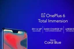 OnePlus 6 Has A Coral Blue Option & Dash Charge V2 [Updated]