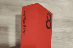 OnePlus 8 Pro sleek packaging box appears online