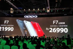 OPPO F7 with Super full screen, 25MP front camera goes official