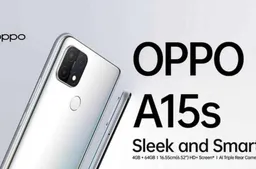Oppo A15s unveiled in India with extra RAM, Storage and new colorways