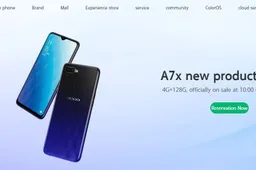 Oppo A7X Commence Reservation For 2099 Yuan ($306) - To Launch On Sept. 14