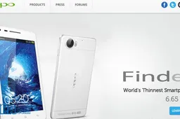Oppo launches International site in preparation for Find 5 launch