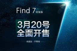 Oppo Find 7 will go on sale from 20th March in China