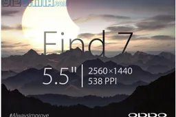 Oppo Find 7 confirmed to get 5.5-inch display 2560 x 1440 display