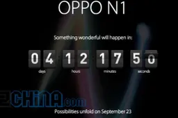 Oppo site begins countdown to Oppo N1 launch