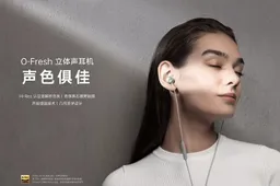 OPPO presents O-Fresh headphones with graphene diaphragm and Hi-Res Audio