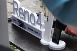 Alleged Oppo Reno 4 real image appears online with a unique rear camera shape